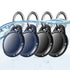 Waterproof Case for Tracker, 4 Pack Tracker Keychain Holder Compatible with Apple Trackers, Ultra Durable Anti-Scratches Protective Case with Keyring/Strap for Luggage, Backpack, Dog Collar